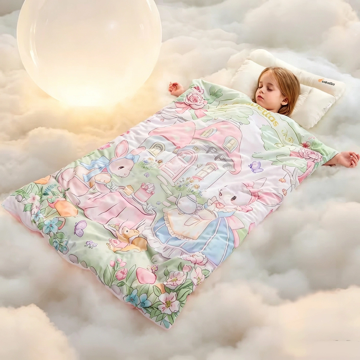 Usbetas Baby Wearable Blanket, Thick Warm Toddler Sleep Sack for Autumn & Winter, 100 × 120 cm