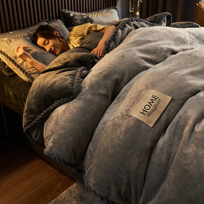 Amorgos Fine Velvet Bedding Set