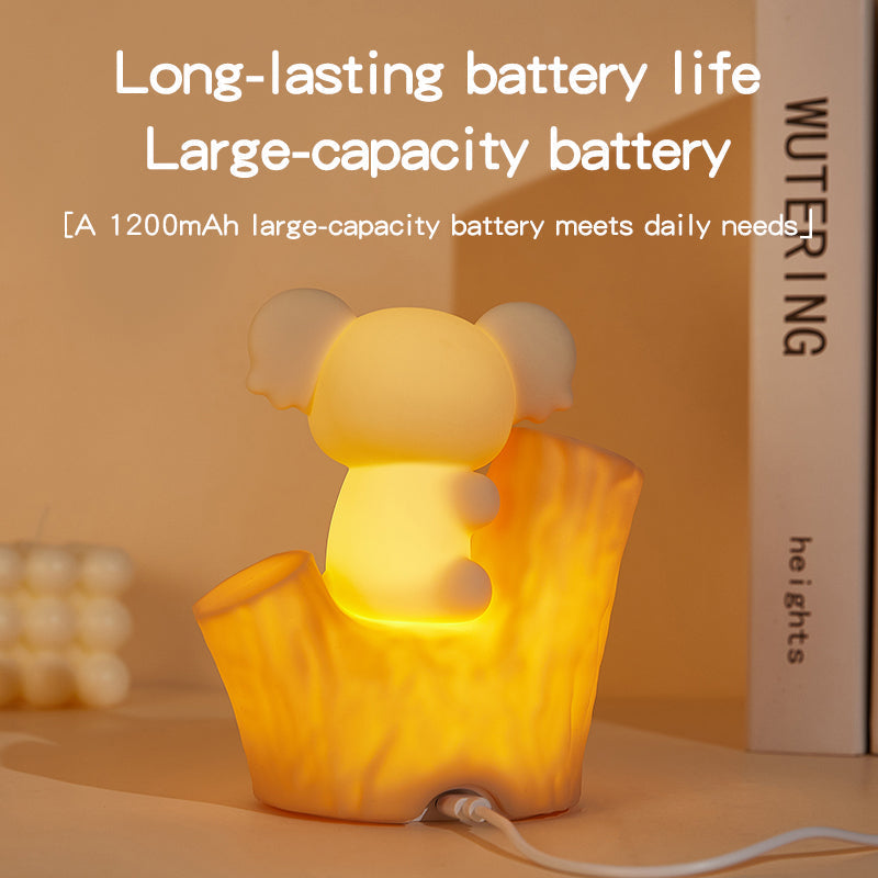 MeWaii® Mini Koala on Tree Branch Silicone Squishy Night Light Cute Perfect Gift