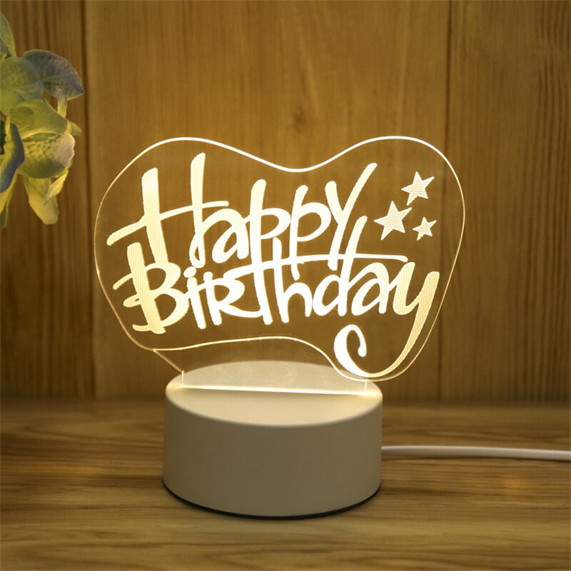 LED Night Light Creative Table Lamp